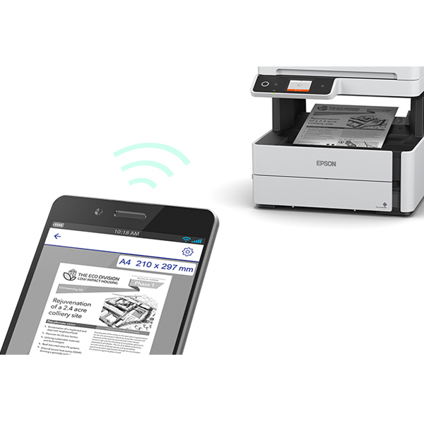 EPSON - IMP ECOTANK M3180 MONO / MULTIF. / WIFI / ETHERNET / FAX / PLC / ADF (C11CG93303)