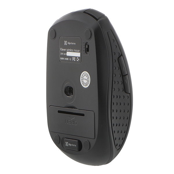 KLIP XTREME - MOUSE INALAMBRICO 3D DE 6 BOTONES 2,4GHZ USB NANO ROJO (KMW-340RD)
