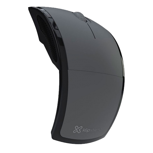 KLIP XTREME - MSE WLS FOLDABLE KMW-375GR 2.4 GHZ GRAY NANO DNGL (KMW-375GR)