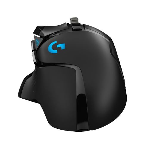 LOGITECH - MOUSE GAMER G502 HERO11 BOTONES PROGRAMABLES RGB (910-005550)
