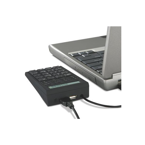KENSINGTON - NUMERIC KEYPAD + 2 PORTS USB HUB (K72274)
