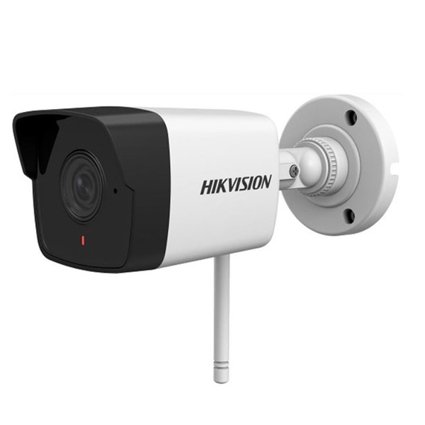 HIKVISION - MINI BULLET WIFI 2MP LF 2.8MM DWDR IR 30MT IP66 POE (DS-2CD2021G1-IW2.8MM)