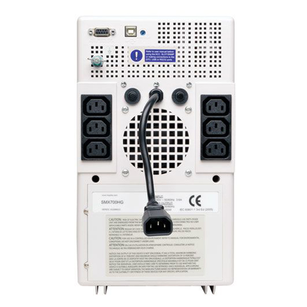 TRIPPLITE - UPS 700VA 450W TORRE GRADO MEDICO 6(C13) ONDA SINUSOIDAL (SMX700HG)