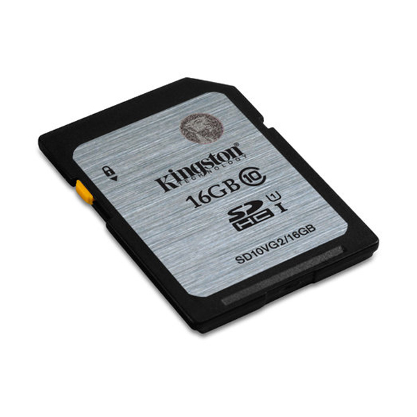 KINGSTON - MICRO SD 16GB CLASE 10 SDHC (SD10VG2/16GB)