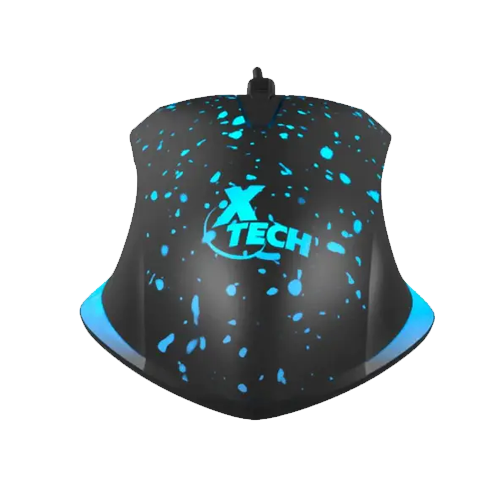 XTECH - WIRED GAMING MOUSE 3600DPI 6 BUTTONS LIGHTED XTM-411 (XTM-411)