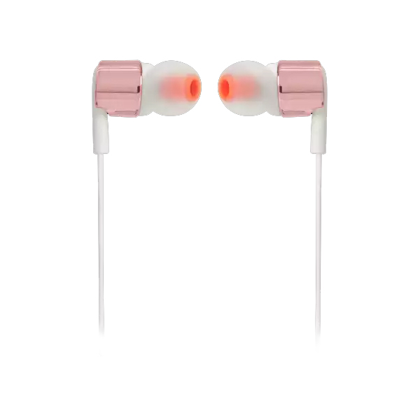 JBL - EARPHONES T210 WIRED IN EAR GOLD (JBLT210RGDAM)