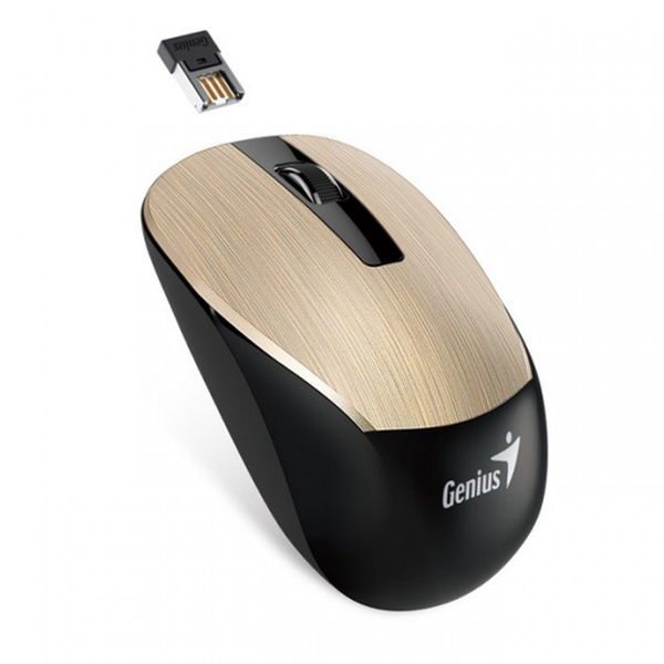 GENIUS - MOUSE NX-7015 INALAMBRICO BLUEEYE GOLD 2,4GHZ 1600DPI (31030119103)