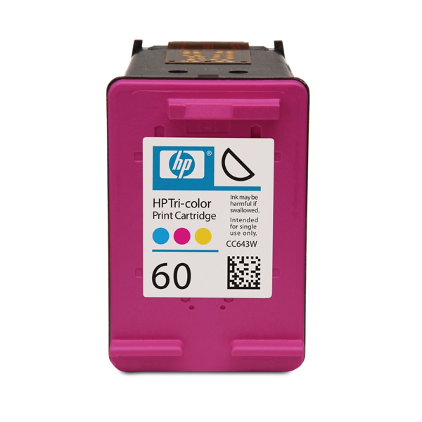 HP - CARTUCHO DE TINTA CYAN - MAGENTA Y AMARILLO (CC643WL)