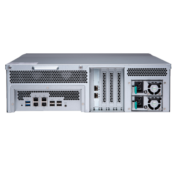 QNAP - 16 BAY NAS TS-1673U-RP-64G-US SATA 6GB/S JBOD RAM 64 GB (TS-1673U-RP-64G-US)