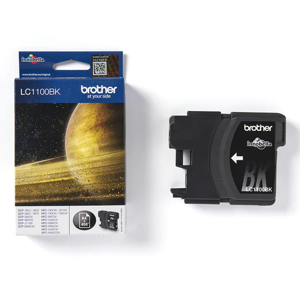 BROTHER - TINTA BROTHER TANQUE LC1100BK (LC1100BK)