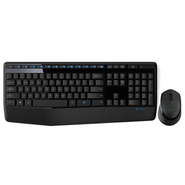 LOGITECH - COMBO INALAMBRICO MK345 2.4GHZ 12 TECLAS F MEJORADA (920-007820)
