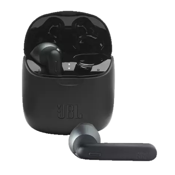 JBL - EARPHONES T220TWS TRULY WIRELESS BLACK S.AME (JBLT220TWSBLKAM)