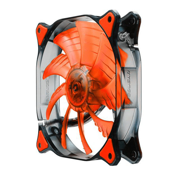COUGAR- VENTILADOR CFD-140 ALUMINIO, LED NARANJA, 1000 RPM (3514025.0040)