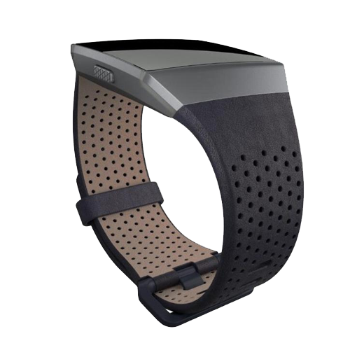 FITBIT - CORREA DE CUERO FITBIT PARA IONIC AZUL OSCURO CHICA (FB164LBNVS)