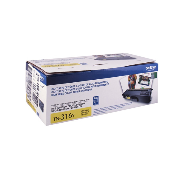 BROTHER - TONER TN-316Y MFC-L8850DW 3500 PAG. (TN316Y)