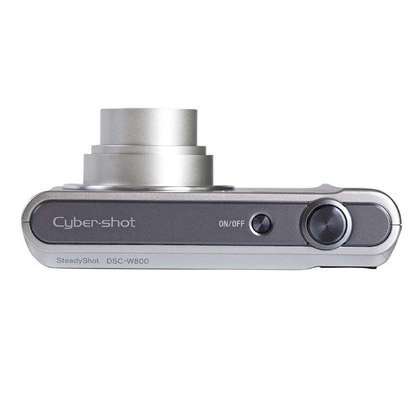 SONY - CAMARA W800 SILVER 20.1MP /HD / 5X OPTICO / 10X DIG. / LCD 2.7 (DSC-W800/S)