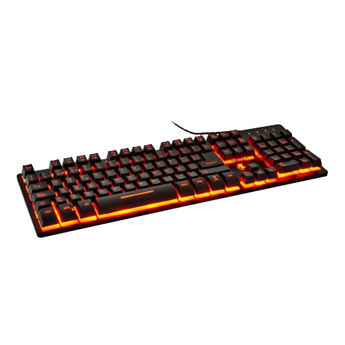 XTECH - TECLADO GAMER REVENGER USB ILUMINACION TRICOLOR (XTK-520S)