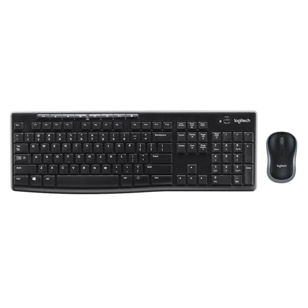 LOGITECH - WIRELESS COMBO MK270 KEYBOARD AND MOUSE SET - 2.4 GHZ EN ESPAÃ‘OL (920-004432)