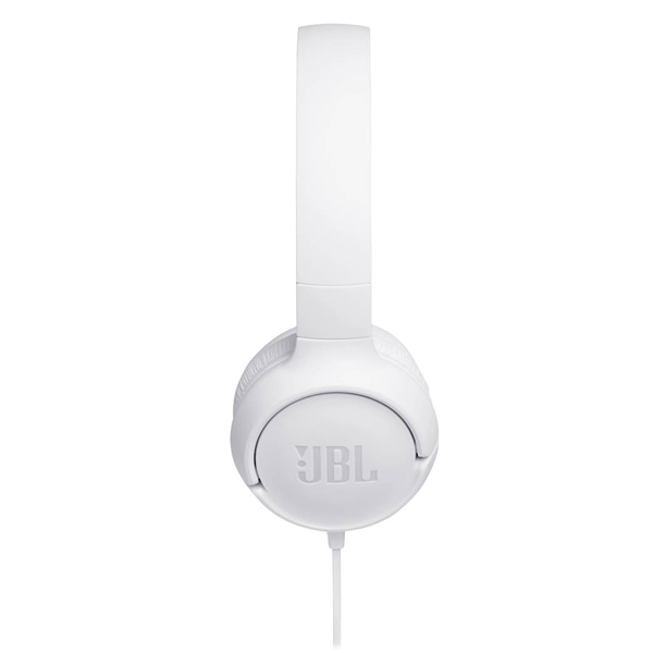 JBL - AUDIFONOS ON-EAR JBL TUNE 500 BLANCO (JBLT500WHTAM)