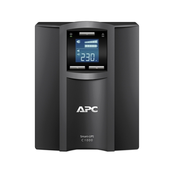 APC - UPS 1000VA 600W TORRE INTERACTIVA SMART C LCD IEC 230V (SMC1000I)