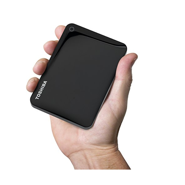 TOSHIBA - CANVIO CONNECT II V8 1TB NEGRO USB 3.0 (HDTC810XK3A1)
