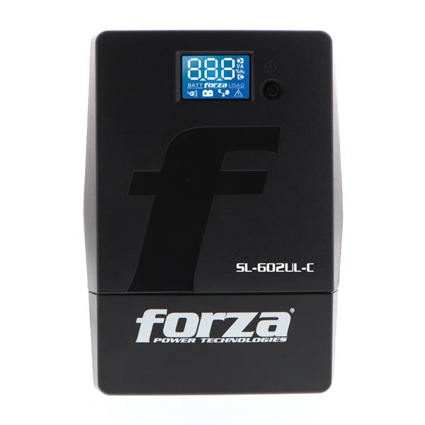 FORZA - UPS INTERACTIVA 800VA / 450W 220V 3 TOMAS ITALIANA (SL-802UL-C)