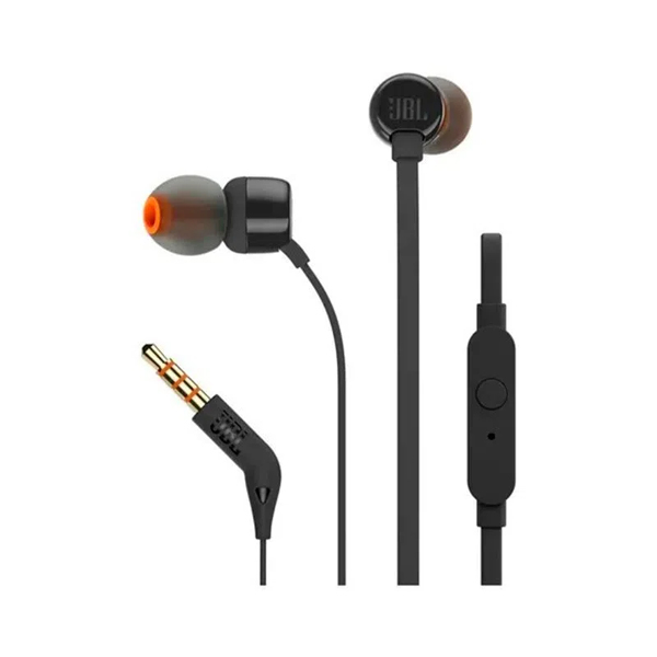 JBL T210 - AURICULARES INTERNOS CON MICROFONO - EN OREJA (JBLT210BLK)