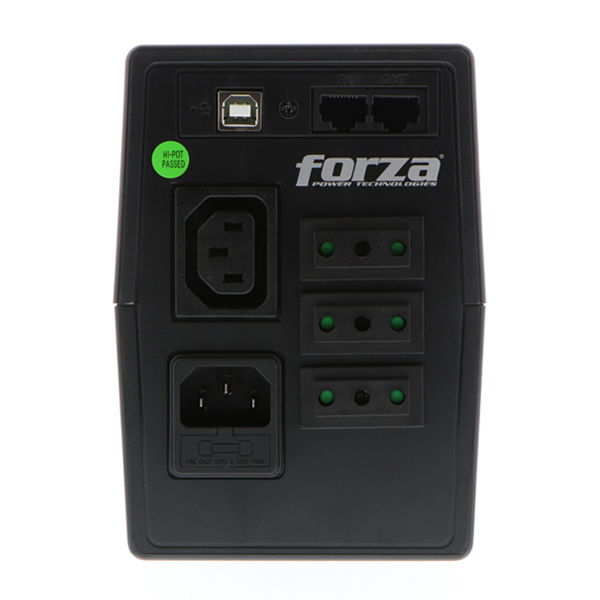 FORZA - UPS SMART 600VA / 360W 220V 5-ITALIAN 1-IEC PANTALLA LED (SL-602UL-C)