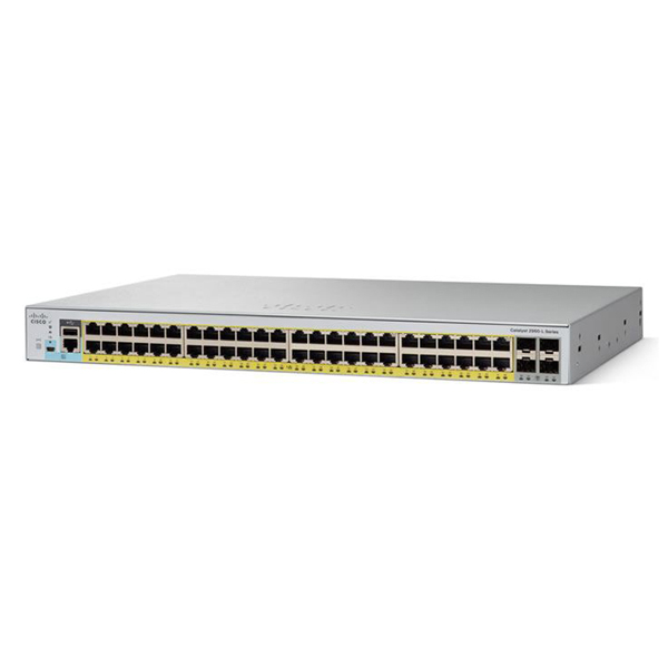 CISCO - CATALYST 2960L-48PS-LL SWITCH DESKTOP POE+ 4XGIGABIT (WS-C2960L-48PS-LL)
