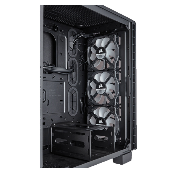 CORSAIR - GABiNETE CRYSTAL 460X GAMING 3 LED RGB FRONT 120MM ATX (CC-9011101-WW)