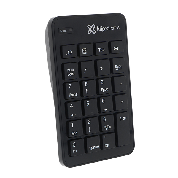 KLIP XTREME - TECLADO NUMERICO INALAMBRICO NEGRO KPNS-110 (KNP-110)