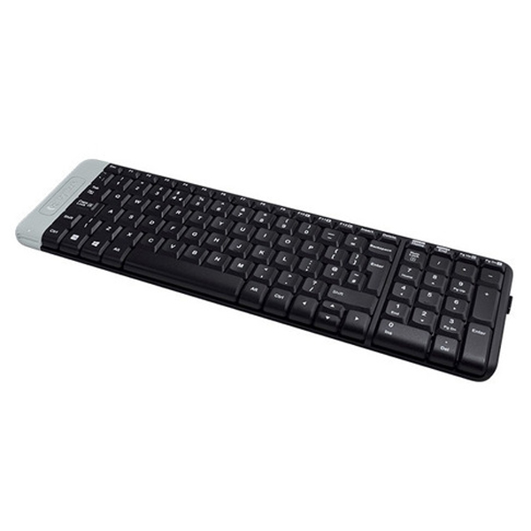 Teclado LOG K230 Inal Pila Compacto 3 Tapas de Color Win