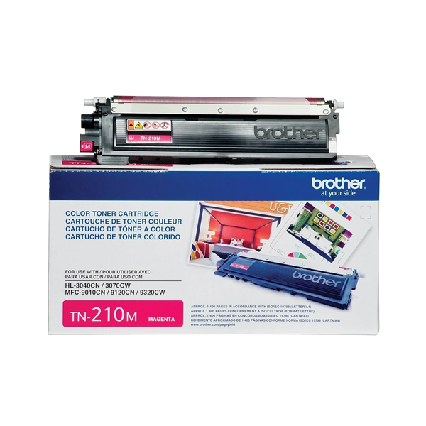 BROTHER - TONER LASER MAGENTA TN-210M 1400 PAGINAS (TN210M)
