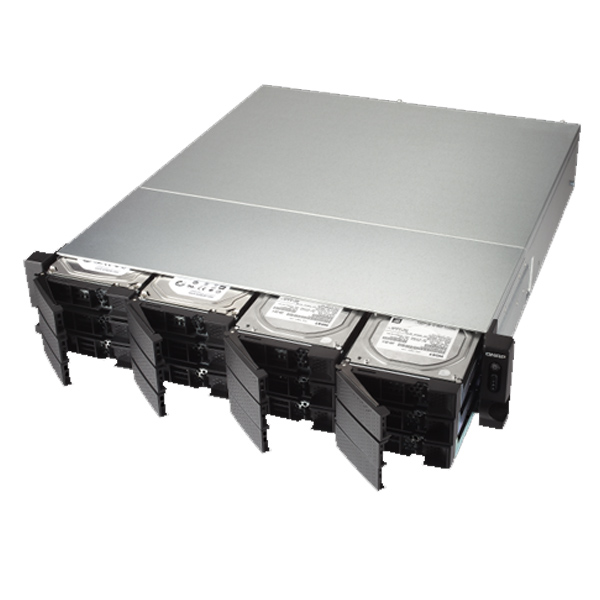 QNAP - 12 BAY NAS SERVER TS-1253BU-RP-4G-US SATA 6GB/S RAM 4GB (TS-1253BU-RP-4G-US)