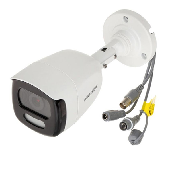 HIKVISION - BULLET COLORVU 1080P LF 3.6MM WDR IP67 20M (DS-2CE10DFT-PFC3.6MM)