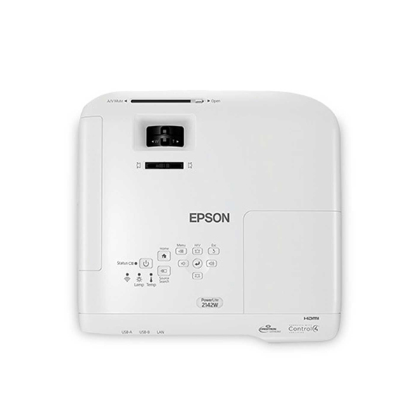 EPSON - EPS PRO 2142W 4200L/WXGA/HDMIX2/VGAX2/LAN/BLANCO/2140W (V11H875020)