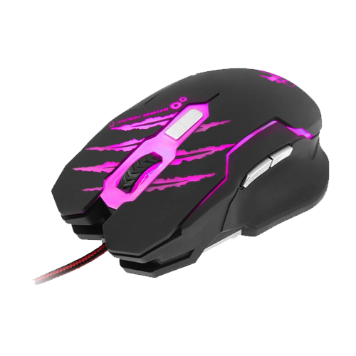 XTECH - MOUSE GAMING 6 BOTONES HASTA 3200DPI USB  (XTM-610)