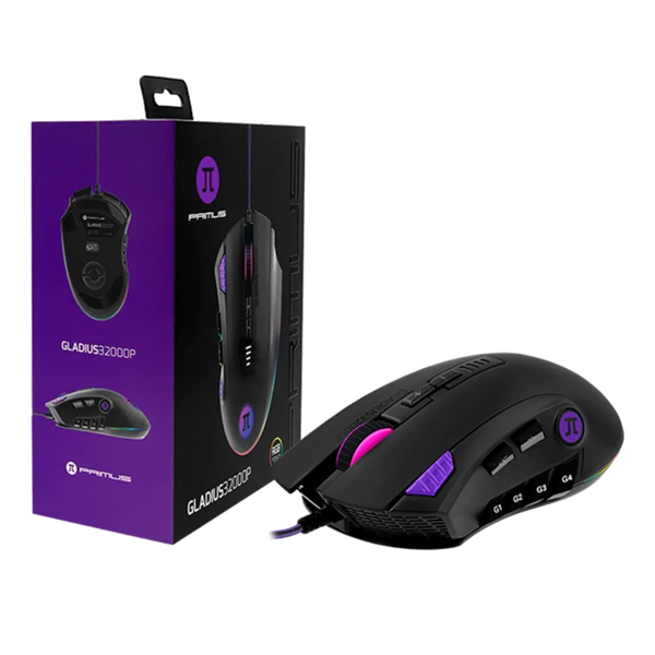 PRIMUS GAMING - MSE GLADIUS 32000P USBWRD RGB 32000DPI PMO-302 (PMO-302)
