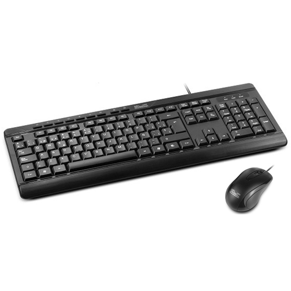 KLIPX COMBO TECLADO + MOUSE ALAMBRICO ESP USB (KCK-251S)