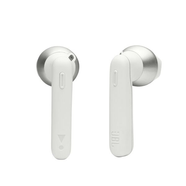 JBL - EARPHONES T220TWS TRULY WIRELESS WHITE S.AME (JBLT220TWSWHTAM)