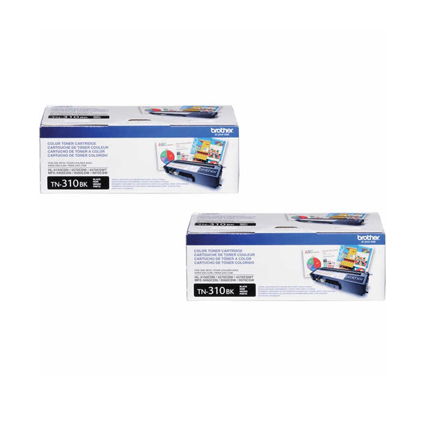 BROTHER - TONER LASER NEGRO 2500 PAGINAS (TN310BK)
