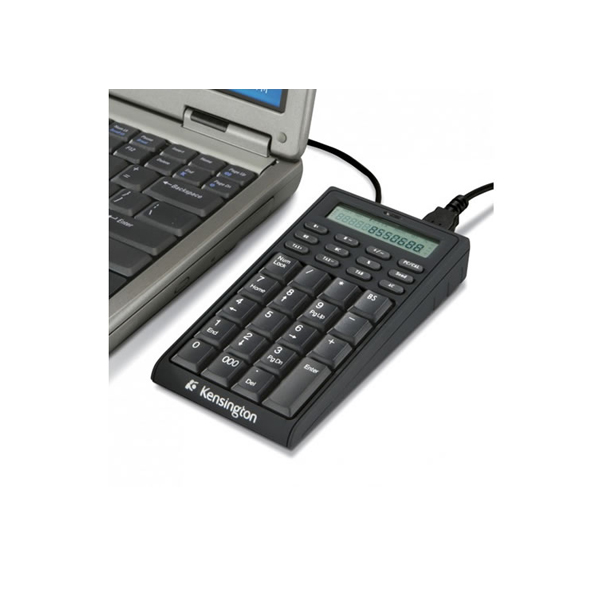 KENSINGTON - NUMERIC KEYPAD + 2 PORTS USB HUB (K72274)
