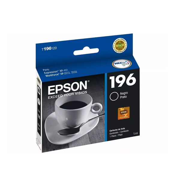 EPSON - BLACK 196 INK CARTRIDGE - XPRESSION XP-401 (T196120-AL)