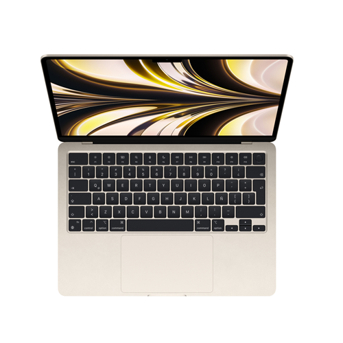 APPLE - APPLE MACBOOK AIR DE 13.6, CHIP M2, 8GB RAM, 512GB SSD, 2022, STARLIGHT (MLY23CI/A)