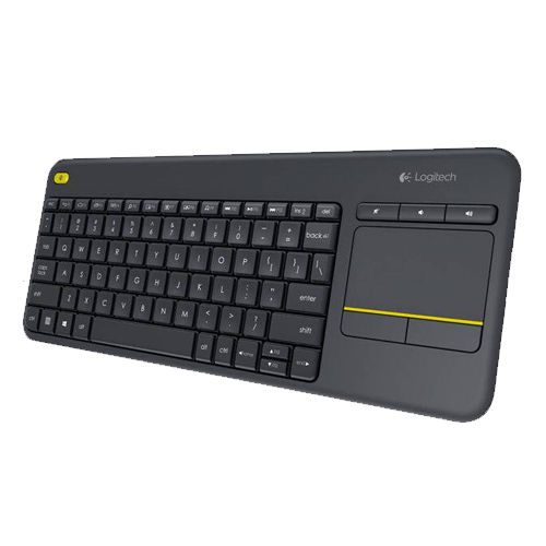 LOGITECH - TECLADO SMART TV K400 PLUS BLACK INALAMBRICO (920-007123)