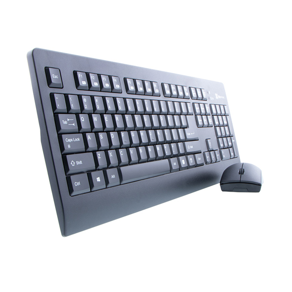KLIPX COMBO TECLADO + MOUSE INALAMBRICO 2,4GHZ ESPAÃ‘OL (KCK-265S)