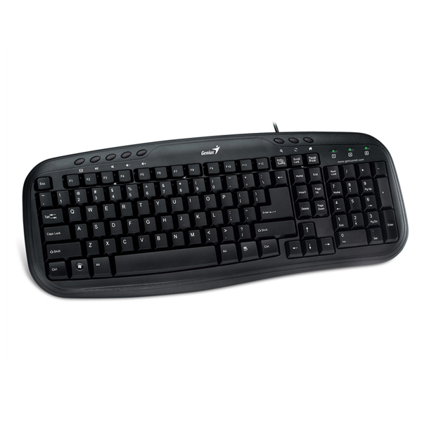 TECLADO GENIUS MULTIMEDIA KB-M200 NEGRO USB