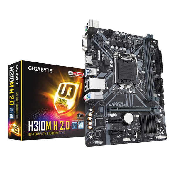 GIGABYTE - H310M H 2.0 MOTHERBOARD (GA-H310M H 2.0)
