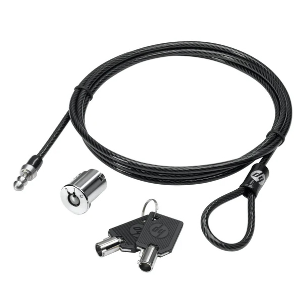 HP-DOCKING STATION CABLE LOCK - BLOQUEO DE CABLE DE SEGURIDAD - PARA ELITEBOOK (AU656AA#ABA)