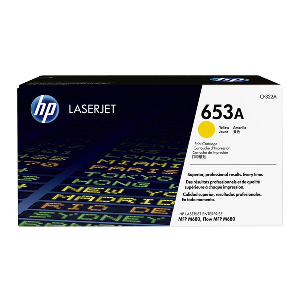 HP - TONER 653A AMARILLO LASERJET CARTRIDGE ( CF322A )